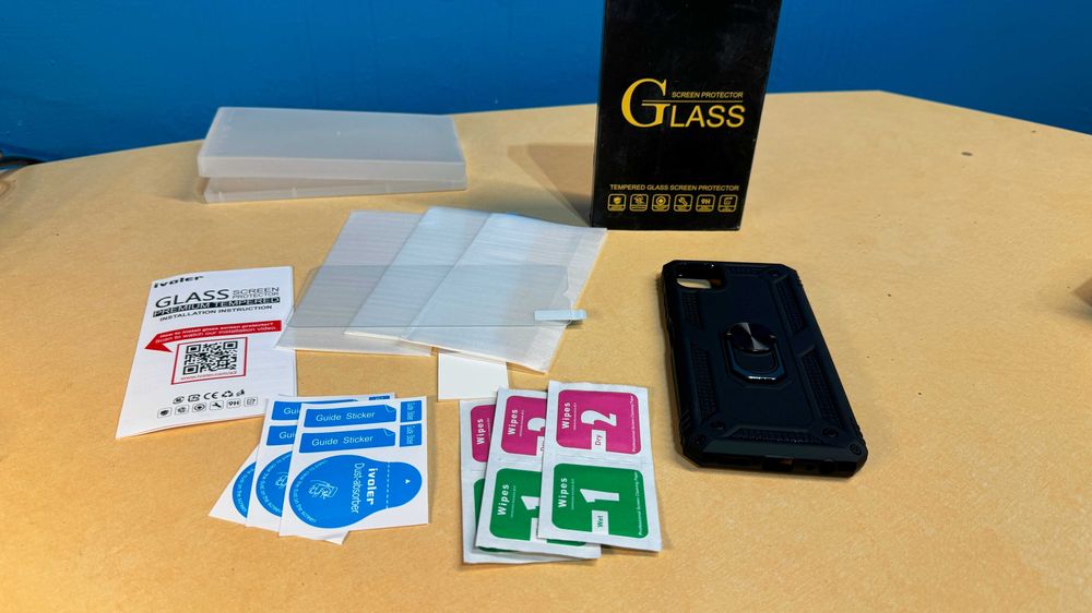 Etui na telefon komórkowy z Samsung Galaxy A12/M12, folią pancerną spp