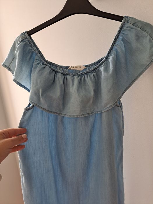 Vestido de ganga 13-14 anos de ganga fininha H&M