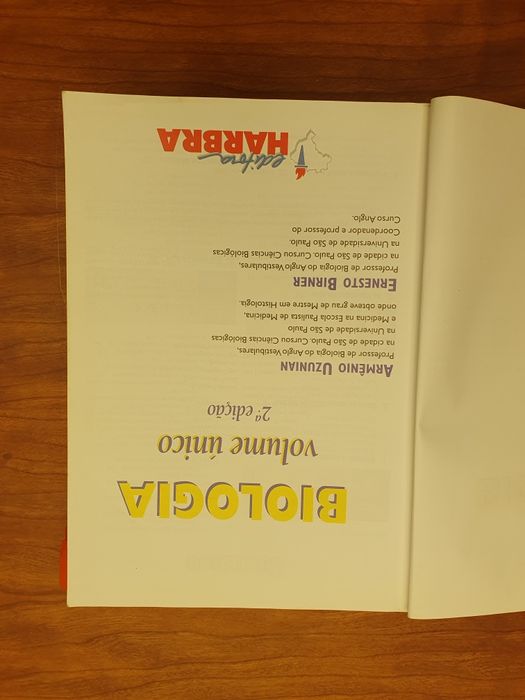 Biologia - Arménio Uzunian Ernesto Birner