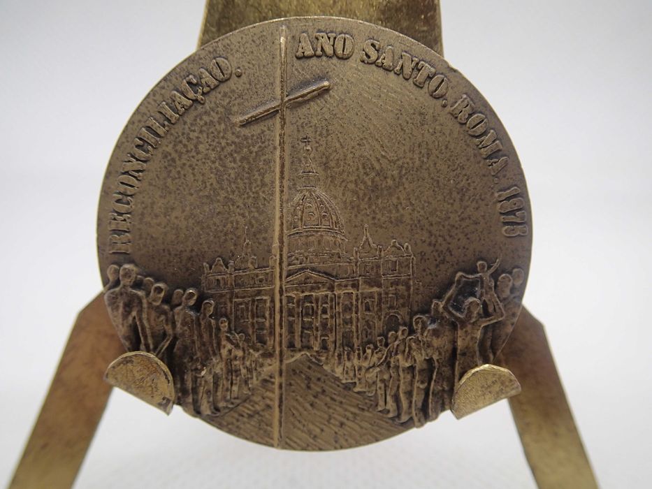 Medalha em Bronze da Exposição das Medalhas  Religiosas
