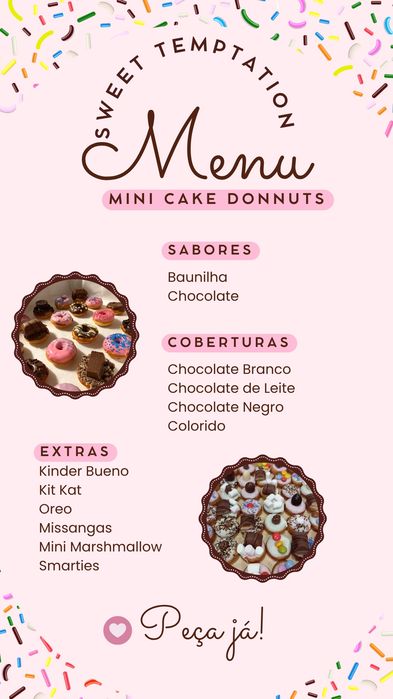 Mini Cake Donnuts