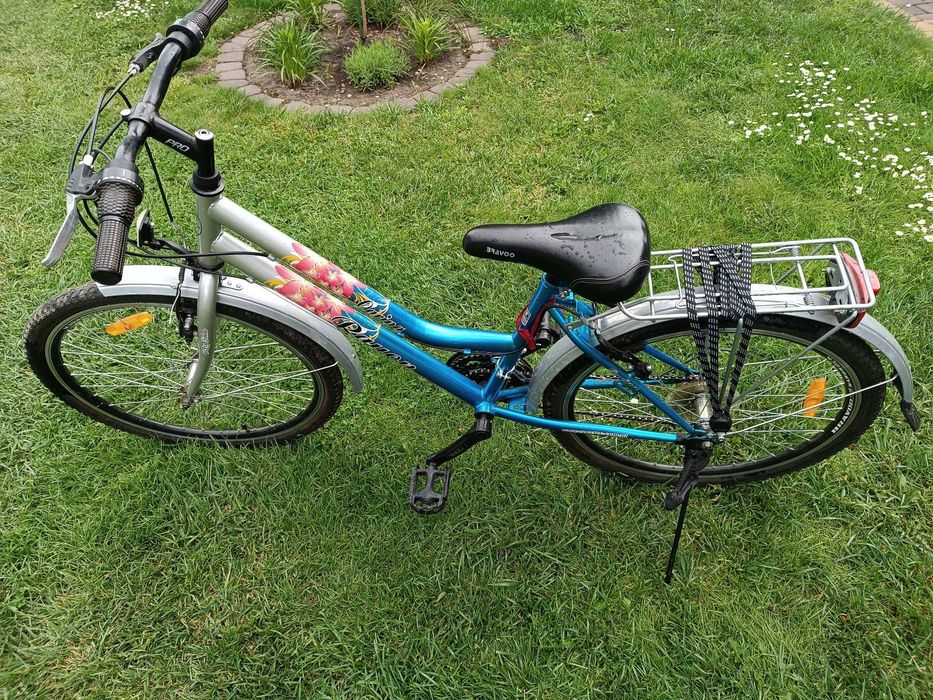 Rower Rayon Carina - damka, koła 24", przerzutki + manetki Shimano