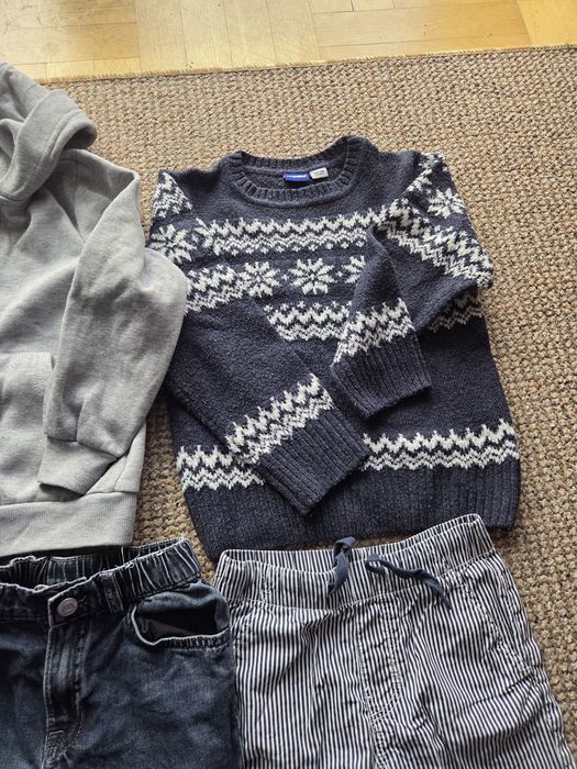 Paka ciuchów dla chłopca H&M 122 128 zestaw ubranek