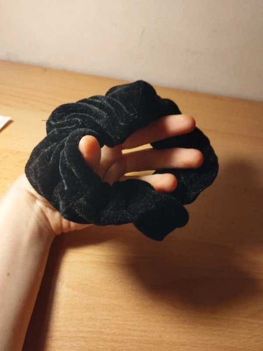 Elástico preto veludo