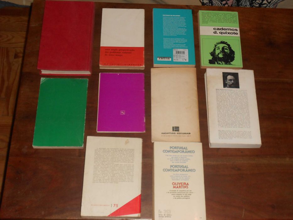 Diversos livros historicos, politicos, educativos
