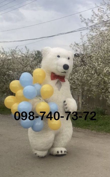 Аніматор Ведмедик, Мишка Аниматор, зайка, стриптизерша, патрон пес