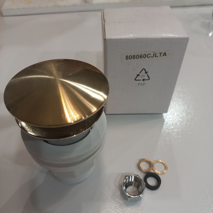 Korek do odpływu w umywalce firmy Rea