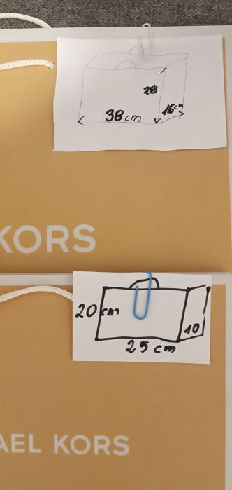 Michael Kors torba papierowa