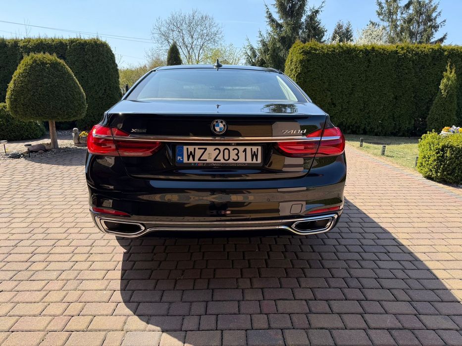 BMW 740 D xdrive 2017 rok