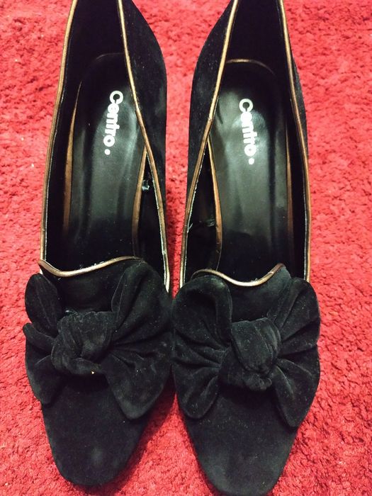 Туфли Centro, размер 40, черного цвета с бантиком