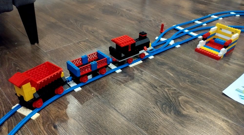 LEGO Vintage Train 146, 154, 181, 183 Lata 70te Retro Old Stare Pociąg