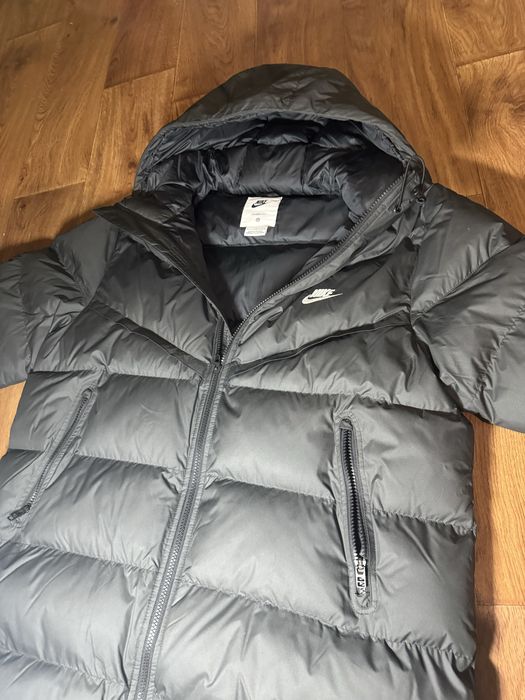 Пуховик Nike Storm-Fit длинный оригинал новая