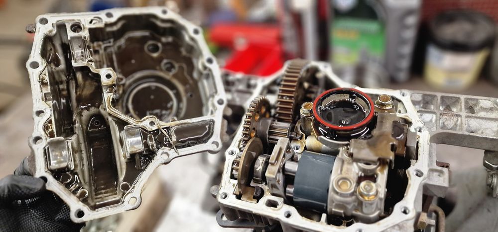 Regeneracja skrzynia traktorek kosiarka hydro Tuff Torq k46 automat