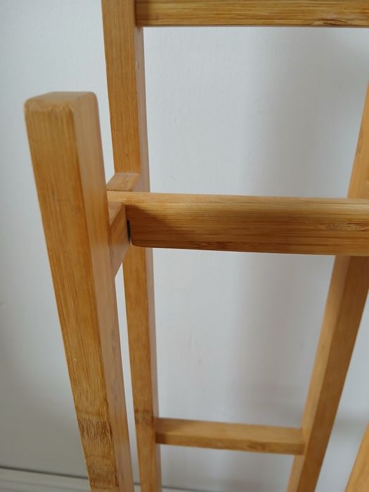 Stojak na papier toaletowy bambus Ikea