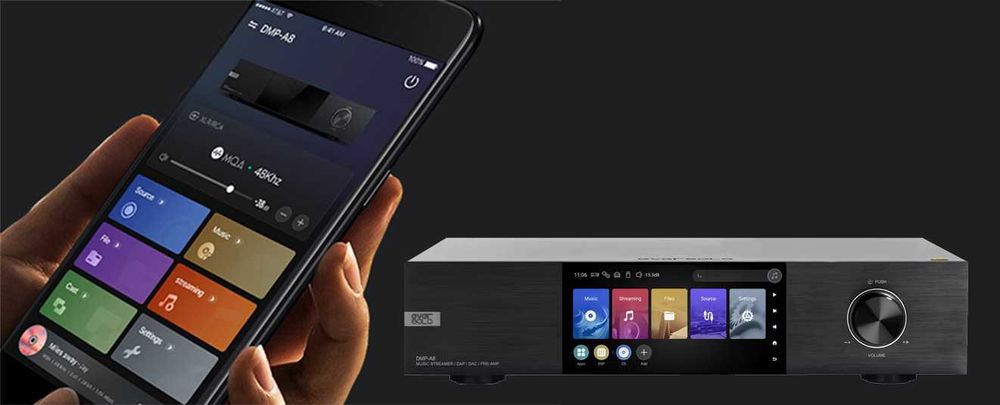 Zestaw stereo Eversolo DMP-A6 gen2 + AMP-F2 + DAC Z8 | WROCŁAW