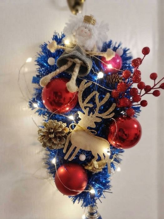 Decoração Natalicía com luzes, 60cm