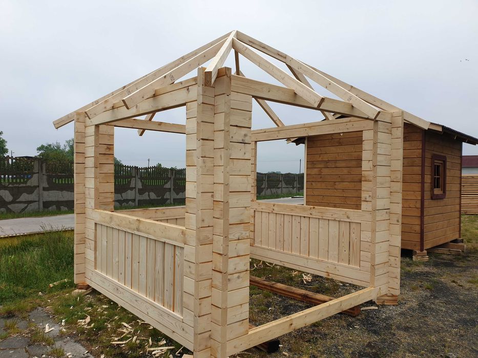 Altanka drewniana , z bala