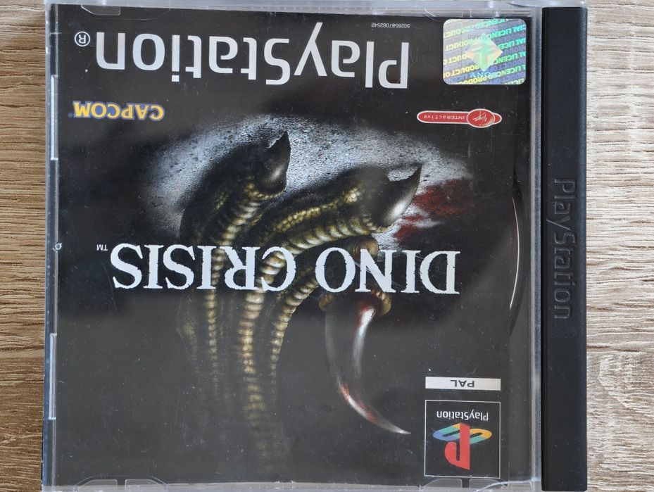 Dino Crisis PS1 PAL, oryginał, pudełko