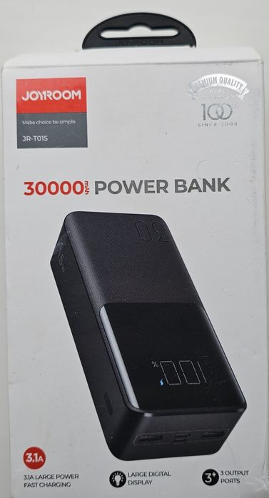Павербанк Joyroom JR-T015 — 30000 mAh / 15W