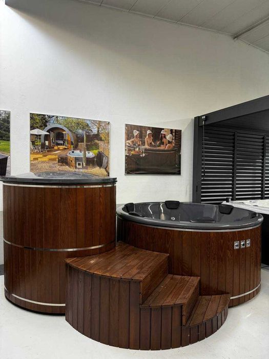 ЧАН з гідромасажем. Купіль на дровах. Джакузі від виробника.