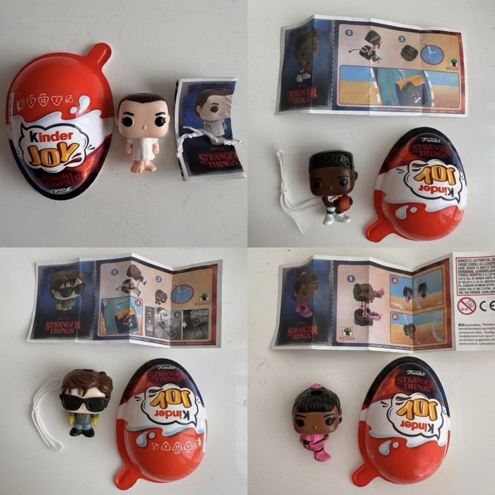 Колекційні фігурки Kinder Joy Stranger Things (Дивні дива) — Поштучно