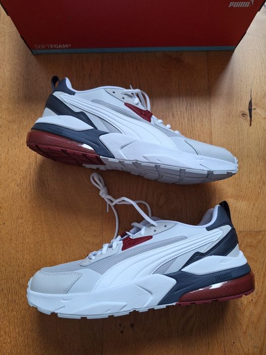 Buty męskie adidasy Puma vis2K 44.5 białe