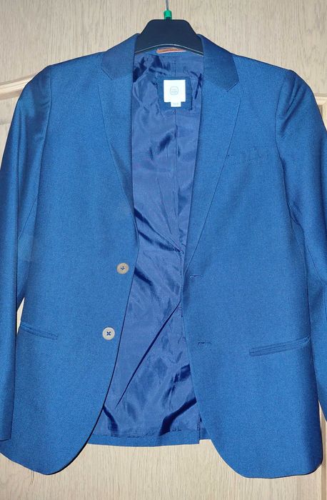 Marynarka chłopięca rozm. 158 granatowa