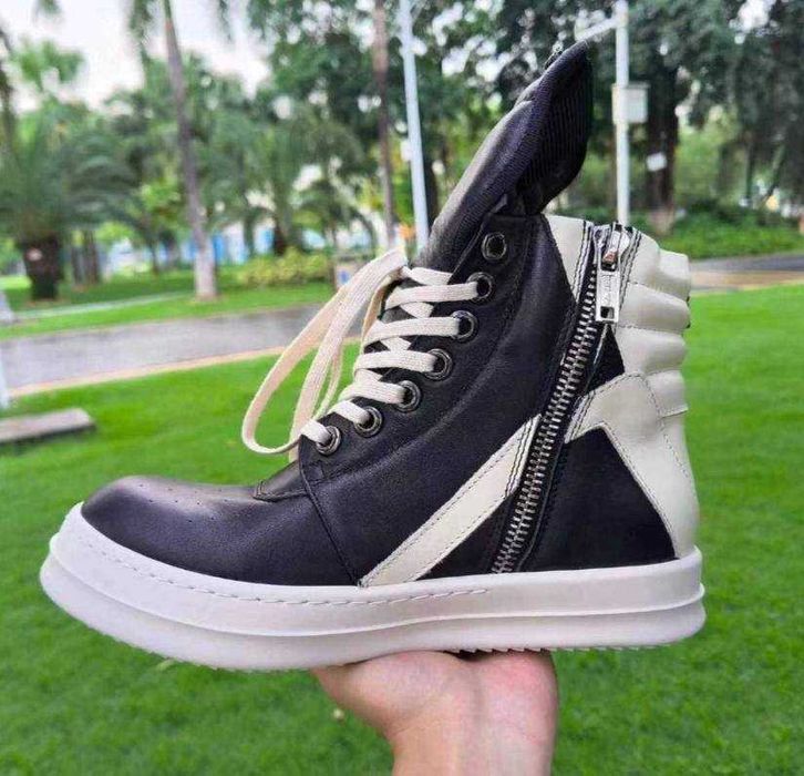 (БЕЗ ПЕРЕДОПЛАТИ)Rick Owens x Chrome Hearts рік овенс конверс чорні