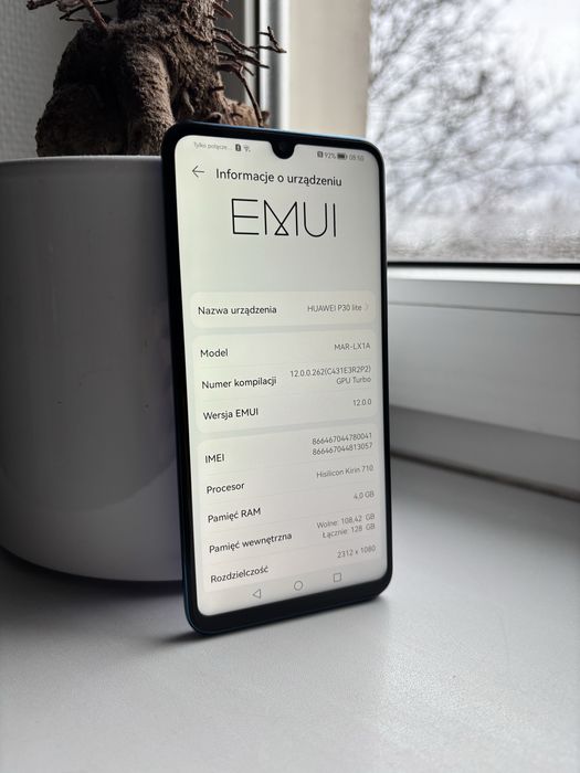 Huawei P30 Lite 4 GB RAM / 128 GB pamięci