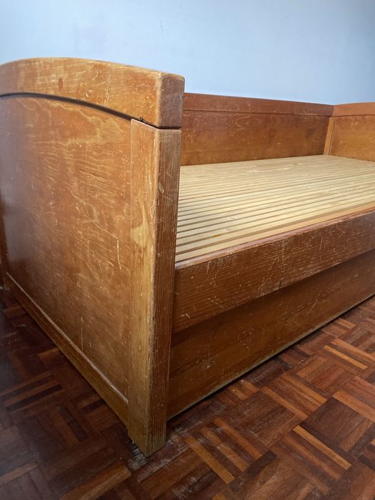 Cama (dupla) Madeira Maçica Solteiro