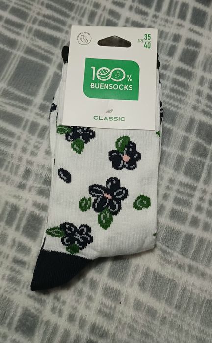 Meias com padrões - 35-40