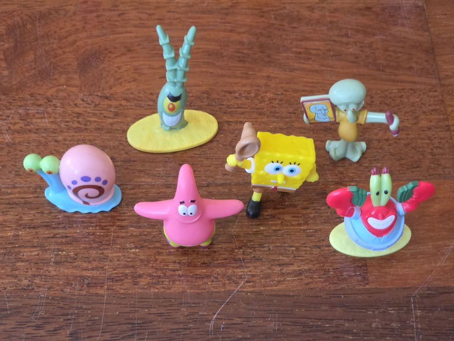 Figurki i domki Spongebob Kanciastoporty