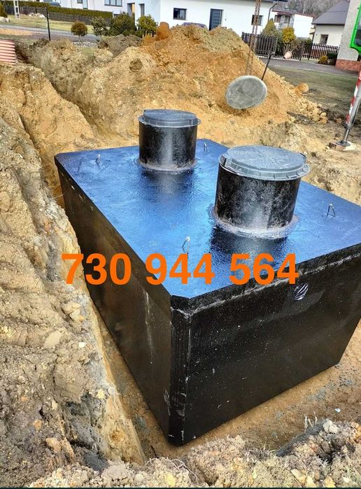 Zbiornik Betonowy Szambo Betonowe Szamba Zbiorniki na Deszczówkę ATEST