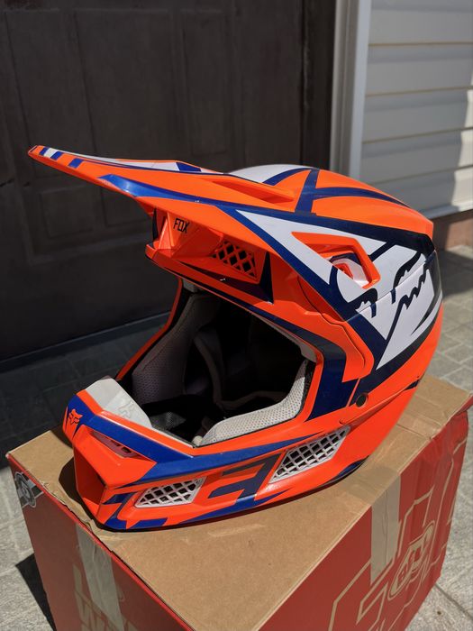 Fox V3 мотошолом S мотокросс ендуро шлем