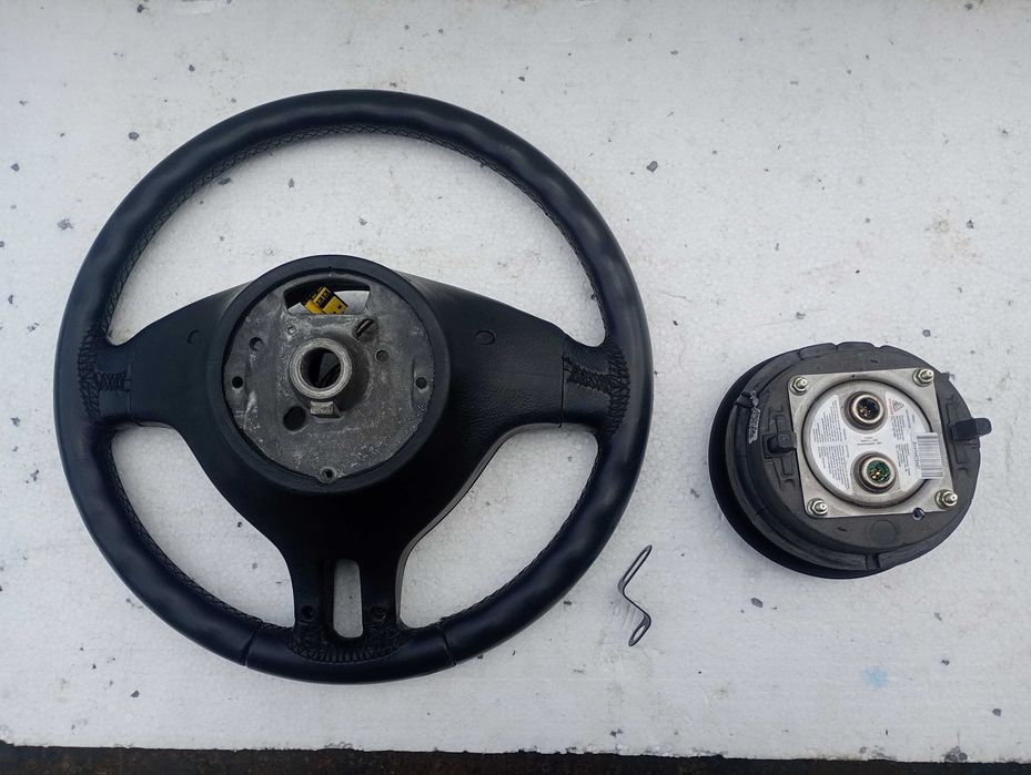 Kierownica trójramienna multifunkcja M Pakiet M3 M5 BMW E38 E39 E46 Z3 X3 X5 ORI SKÓRA