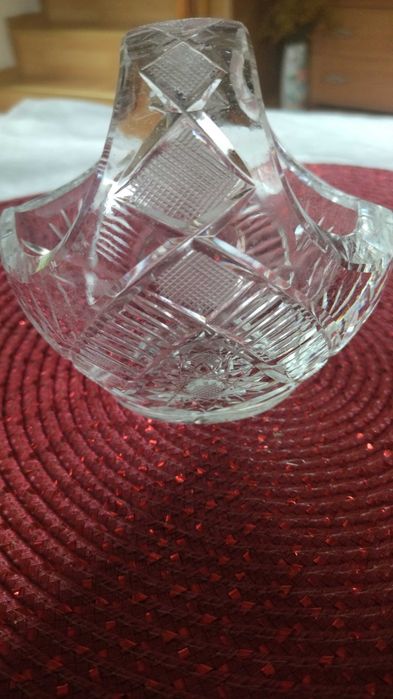 Koszyczek  kryształowych PRL