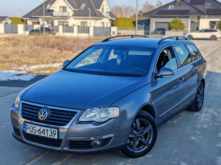 VW Passat B6 2.0 TDi 140km 2006r - 6 Biegów - Wyposażony - Ekonomiczny
