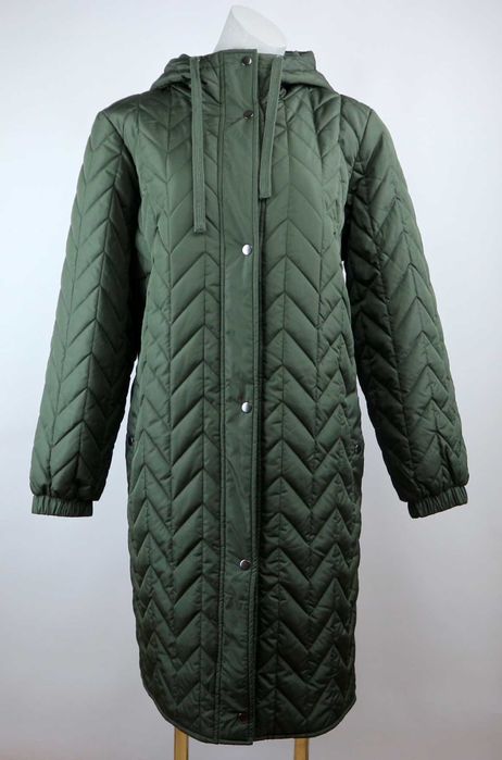 Zizzi ortalionowy płaszcz z kapturem rozmiar L