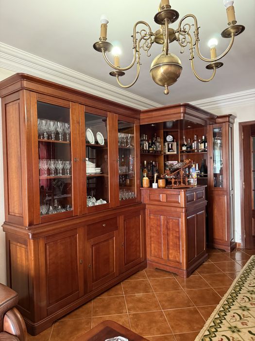 Mobilia de sala em cerejeira