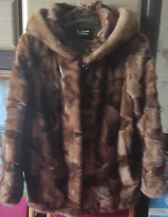 кожушок норковий р. 48-50