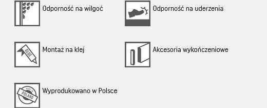Listwa podłogowa Espumo 201 biała VOX