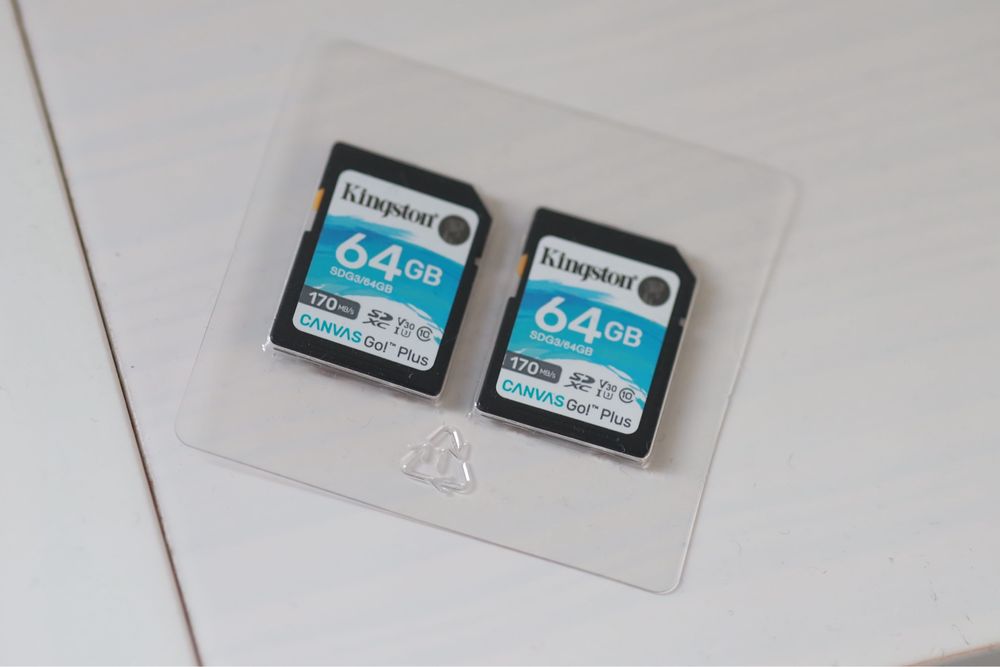 Cartão Kingston Canvas Go Plus SD 64 GB