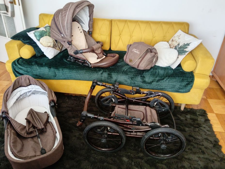 Wózek 2w1 do kołysania .