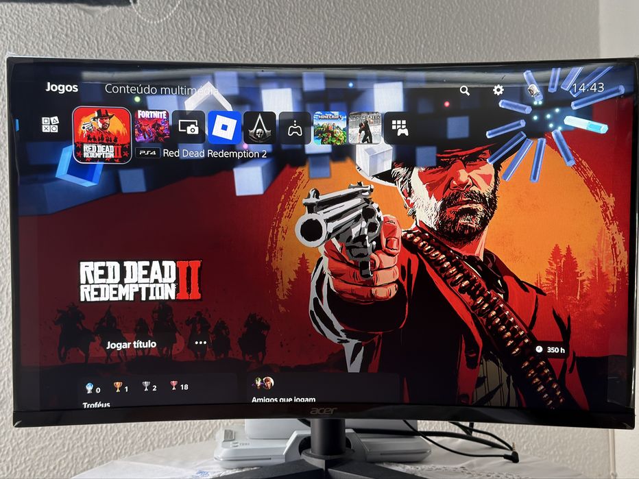 Monitor  Acer como Novo