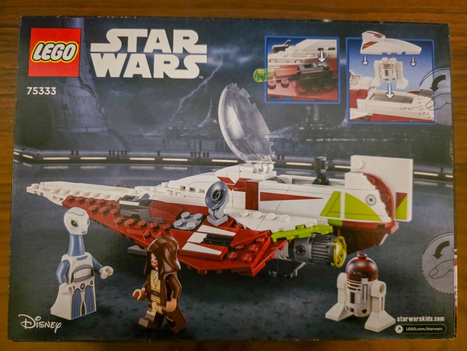 Pack - 75333 Obi-Wan Starfighter e 75359 Ahsoka Clones