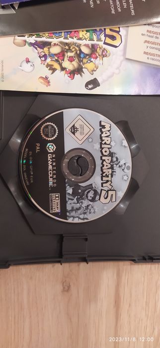 Kolekcja Mario Party 4 5 6 Nintendo Gamecube PAL UK Kompletne 3xAng