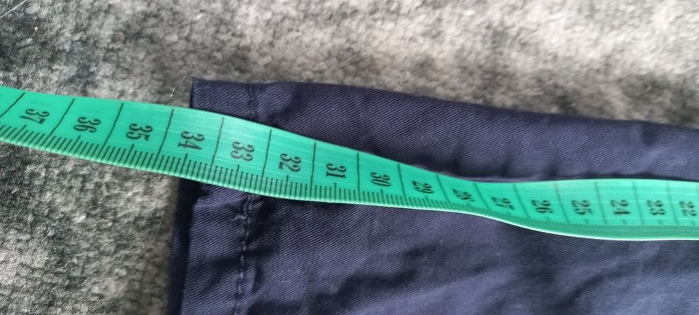 Granatowe spodnie chinos H&M r. 98