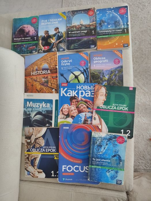 Książki do 1 klasy liceum