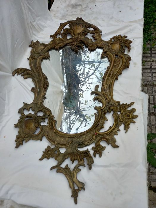 Conjunto de espelho e mesa