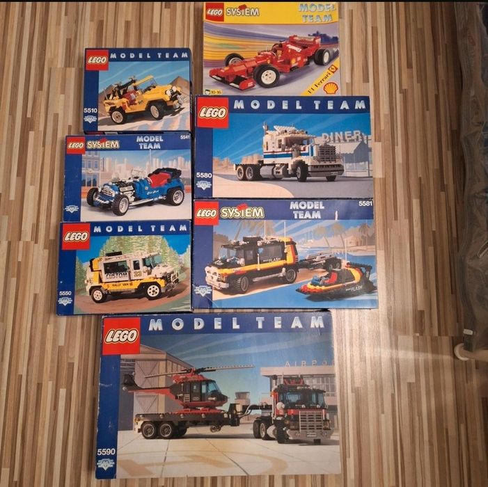 Lego Model Team Original 5510,5541,5550,5580